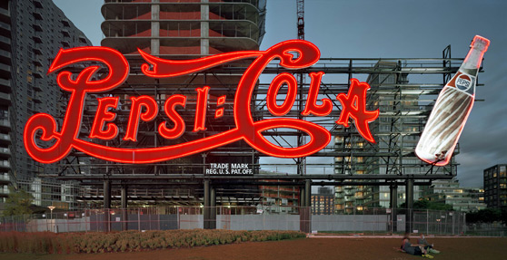 PEPSI COLA SIGN